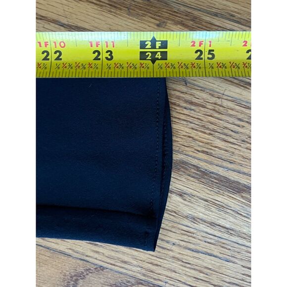 DVF Diane Von Furstenberg Black Asymmetrical Midi Dress Women's Size 2 - Picture 10 of 10